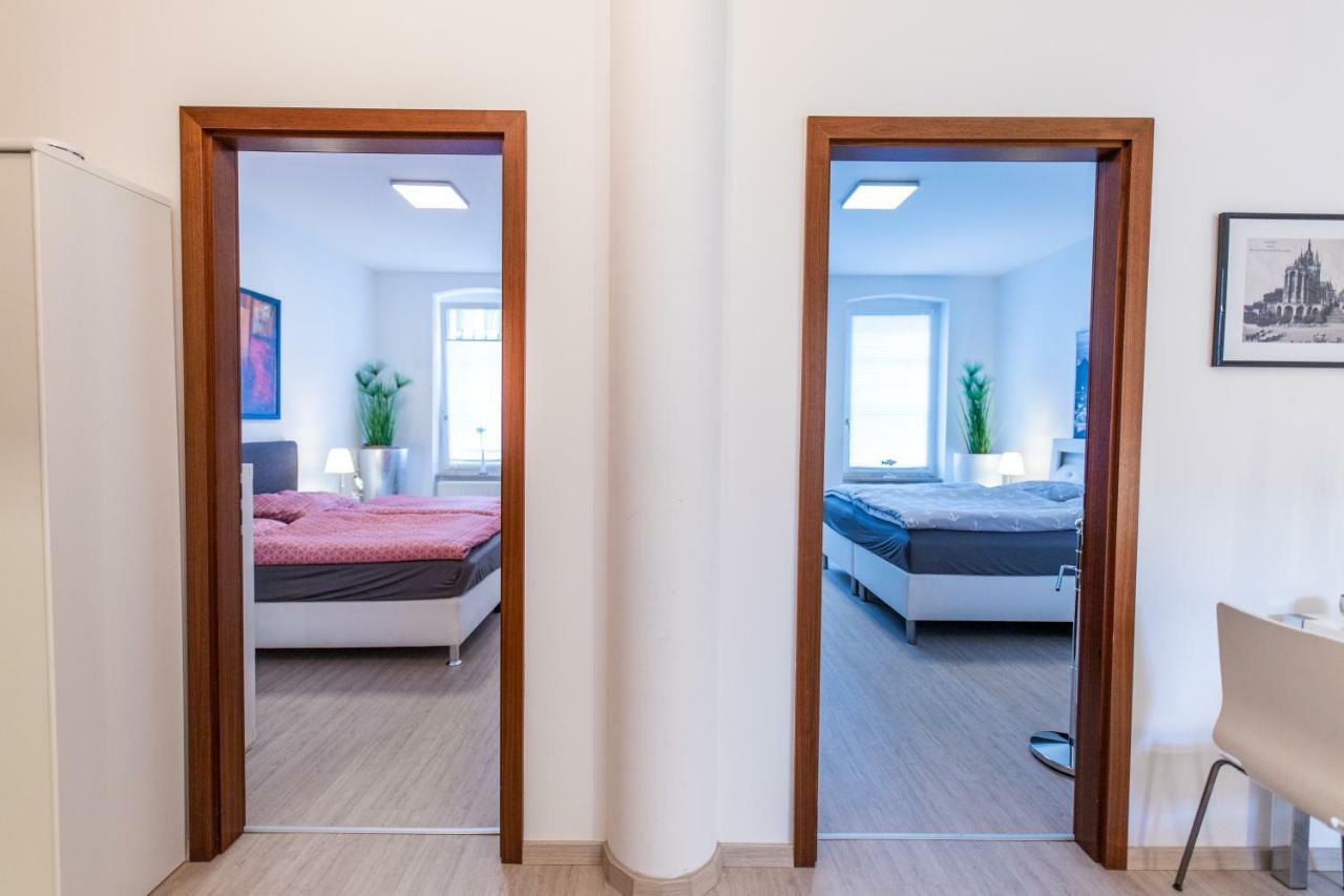 Fischerwiege Ferienwohnungen & Apartments Am Dom Ерфурт Екстериор снимка